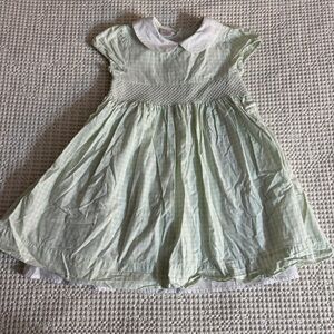 Smocked Girls Dress